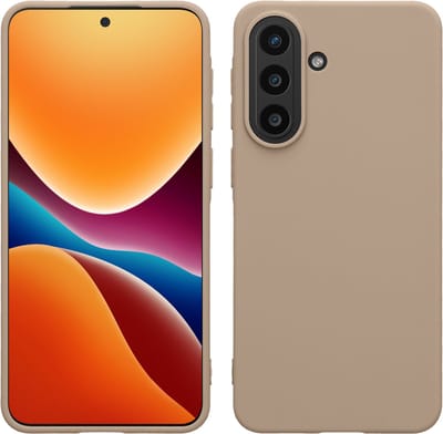 kwmobile telefoonhoesje geschikt voor Samsung Galaxy A57 5G - Hoesje voor smartphone - Back cover in mat crème