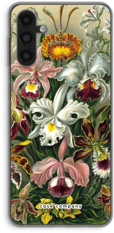 Case Company® - Hoesje geschikt voor Samsung Galaxy A04s hoesje - Haeckel Orchidae - Soft Cover Telefoonhoesje - Bescherming aan alle Kanten en Schermrand