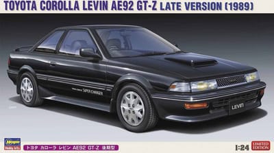 Hasegawa Modelbouwpakket Auto - 20486 Toyota Corolla Levin AE92 GT-Z Car Plastic - 1:24 - Modelbouw