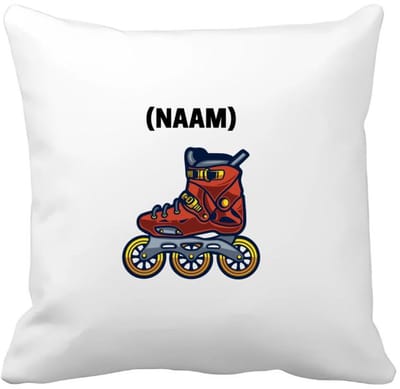 Akyol - rolschaats met eigen naam Kussen hoes - Sport - fanatieke rolschaatsers - sport - verjaardagscadeau - klein cadeautje - kado - gift - geschenk - verrassing - 40 bij 40 cm