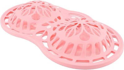 Lingerie Waszak - Bh Beschermer - Ondergoed Wassen - Siliconen Materiaal - 24x24x3 cm - Roze