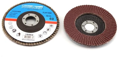 Lamellenschijf 125 mm K60 – Aluminium Oxide – EN13743 – TOOLTECH