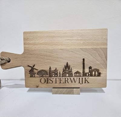 borrelplank beukenhout skyline Oisterwijk 34 cm