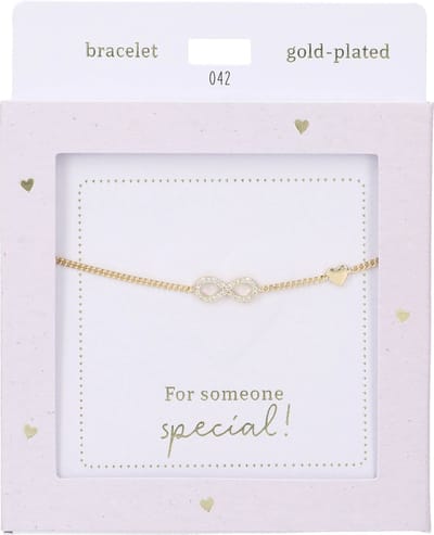 Depesche - Armband "Heart of Gold" - mot. 042 - Infinity - gold