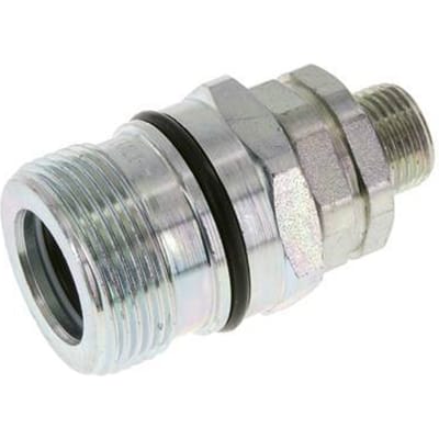 Stalen DN 12.5 Hydraulische Koppeling Snelkoppeling 10 mm S Knelring ISO 14541/8434-1 D M36 x 2
