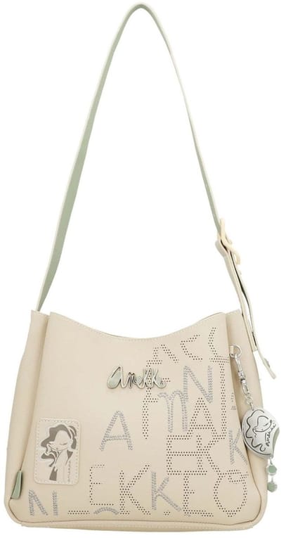 Anekke Schoudertas Alma Original Crossbody Bag Multicolor Beige
