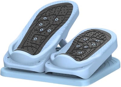 Mini Stepper - Pedaaltrainer - Zittend trainen - Magnetisch massageontwerp - 33 x 29 x 20 cm - Blauw