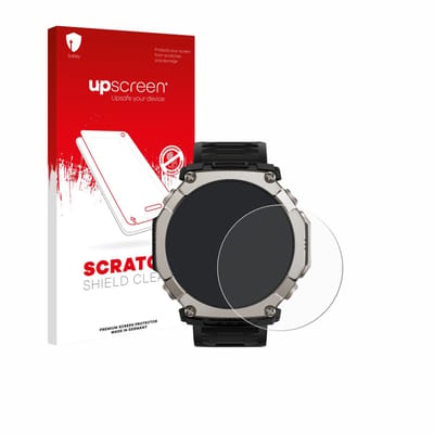 upscreen - Screenprotector voor Huami Amazfit T-Rex Ultra 2 - Folie Beschermfolie transparant