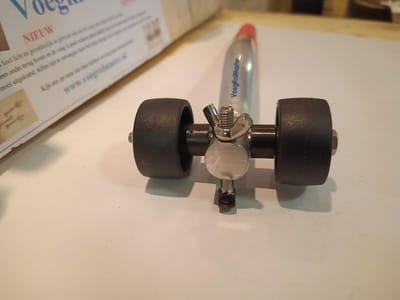 VoegRolmaster I voegroller doorstrijker, pointermaster, (Aanbieding bij alle VoegRolMasters 2 voegpennen Gratis)