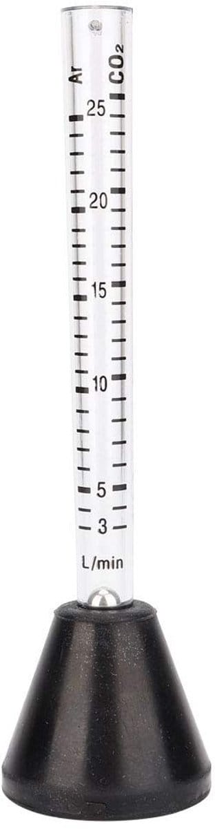 Dailygoods- Gasstroommeter Professionele - Max Meetbereik 25L/min - Dual Schaal - Float Flowmeter - Voor MIG/TIG Lasser - Schokbestendig