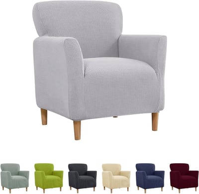 Elastische Velours Armleuning Stoelhoes, Zachte Bescherming voor Stoelen en Beklede Stoelen, Universele Pasvorm voor Woonkamer en Meubels