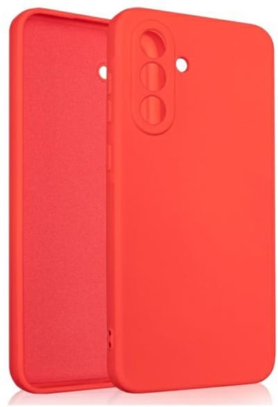 Beline Silicone Serie - Hoesje voor mobiele telefoon - Samsung A36 - Hardcase - Czerwony