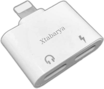 2-in-1 adapter hoofdtelefoon Lightning en opladen Geschikt voor iPhone, jack-adapter voor alle iOS