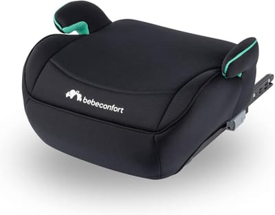 Manga i-Fix-zitverhoger ISOFIX-zitverhoger - Lichtgewicht zitverhoger - 6 tot 12 jaar - 22-36 kg - 125-150 cm - Black Mist