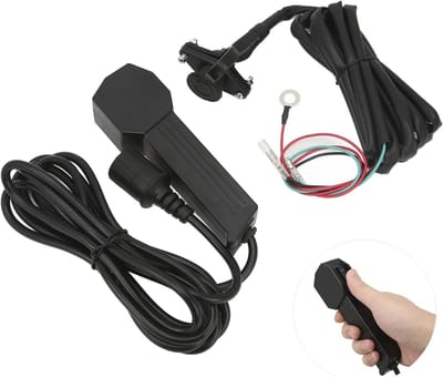 Lier Afstandsbediening - Handbediening Kabel - Veilig Bedienen - Weerbestendig Ontwerp - 9ft Kabel - Zwart