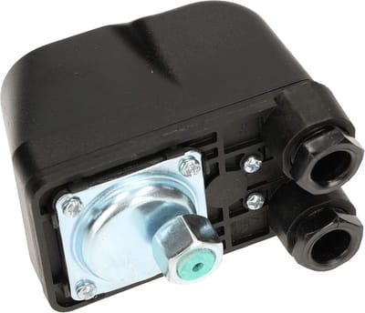 Drukregelaar Pomp - Automatische Schakelaar - Waterdruk Regelen - Instelbare Druk - 1/4 Inch - Zwart