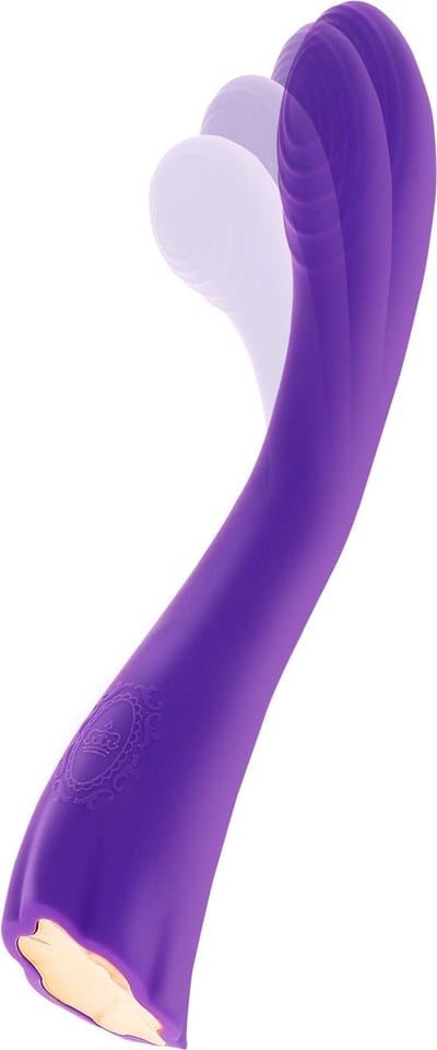 TOY JOY - RECHARGEABLE SILICONE VIBRATOR G SPOT DHALIA