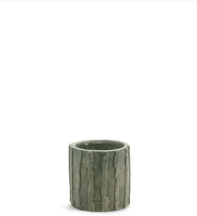Serax Bloempot Ribbel Groen-Donker Groen D 20 cm H 20 cm