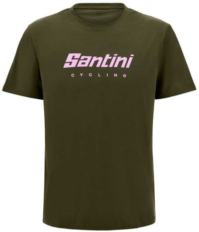 Santini T-shirt Met Korte Mouwen Groen S