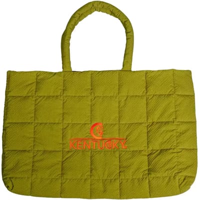 Kentucky Gewatteerde Tas Logo-Khaki
