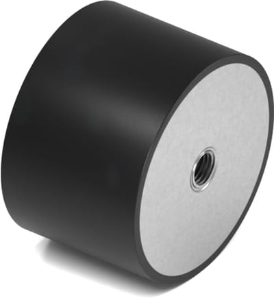 Rubbermagazijn - Trillingsdemper - Type C - 75x50mm - M12 - Set 5 stuks