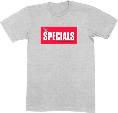 The Specials Heren Tshirt -S- Protest Songs Grijs