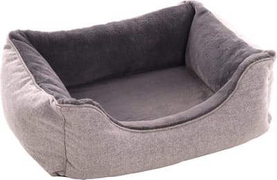 Flamingo Esmo - Mand Honden - Mand Esmo Rechthoekig+rits Grijs 65x50x20cm - 1st - 137884 - 1st