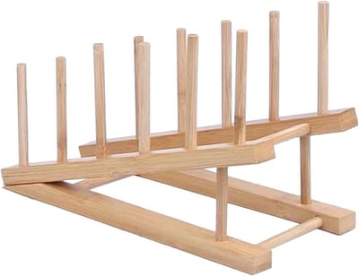 Houten Puzzelrek - Puzzel Hout - Puzzels Presenteren - Ruimtebesparend Ontwerp - 32 x 26 cm - Natuurlijk Hout