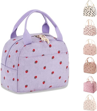 Thijox - Geïsoleerde Lunchtas voor Vrouwen en Kinderen - Lekvrij, Grote Capaciteit, Duurzame Ritsen, Ideaal voor Werk, School, Picknick, Strand, Reize