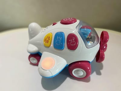 Enfants et Bébés Avec Jouets à Roues Universelles Avion Miniature Multifonctionnel Grand Taxiage Marche Marche Raconter des Histoires