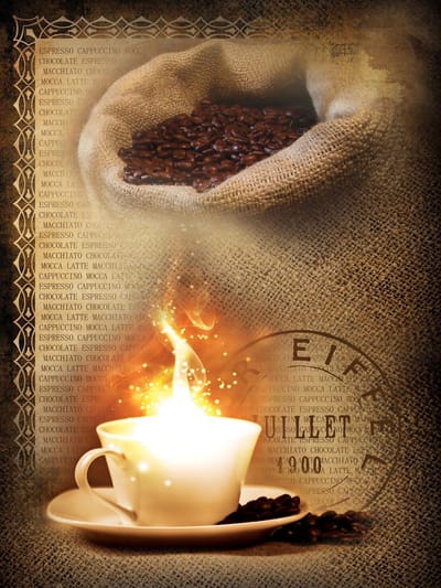 Coffee Beans  Photo Wallcovering