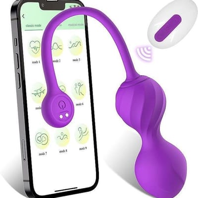 Oneay APP G-spot vibrator, clitorisvibrator met 9 vibratiestanden, op afstand bedienbaar, waterdicht siliconen seksspeeltje voor volwassenen, geschikt voor vrouwen en stellen.