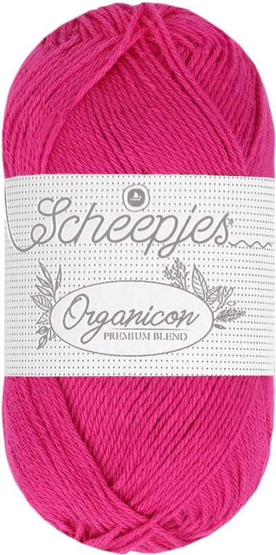 Scheepjes Organicon 50 gram - 221 Wild Nectarine