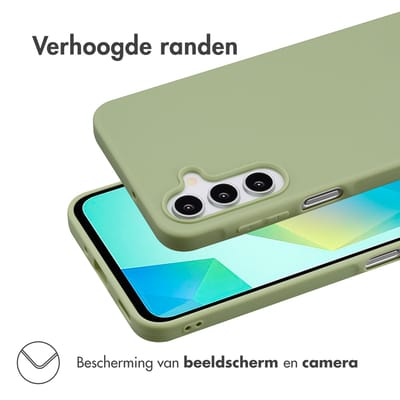 imoshion Hoesje - Geschikt voor Samsung Galaxy A16 (4G) / A16 (5G) - Color Backcover - Olive Green