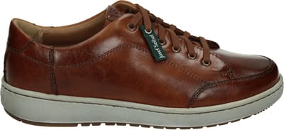 Josef Seibel - DAVID 03 - Vrije tijdsschoenenHeren veterschoenHeren sneakersCasual - Kleur: Cognac - Maat: 45