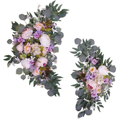 Kunstmatige Bruiloft Boog Bloemen Nep Faux Boog Bloemen Decoratie