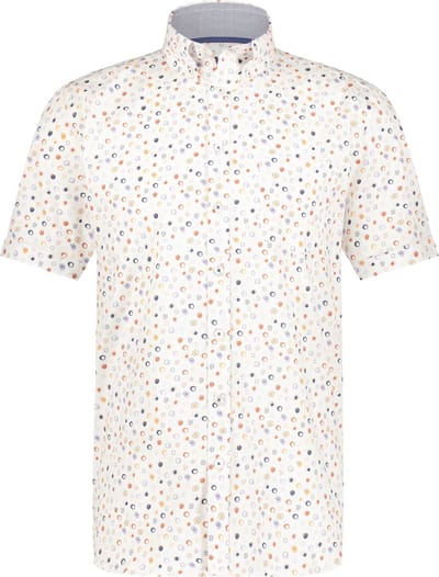 State of Art Casual Overhemd Heren korte mouw