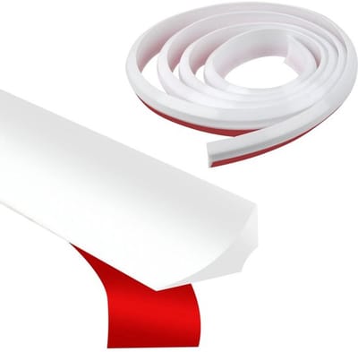 Douchebarrière 2 m - Siliconen Waterstopper - Zelfklevende Rand - Afdichting - Flexibel/Snijden - Hoge Temperatuurbestendigheid - Waterdichtingsstrip