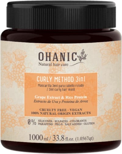 OHANIC Curly Method 3 In 1 Mask 250ml