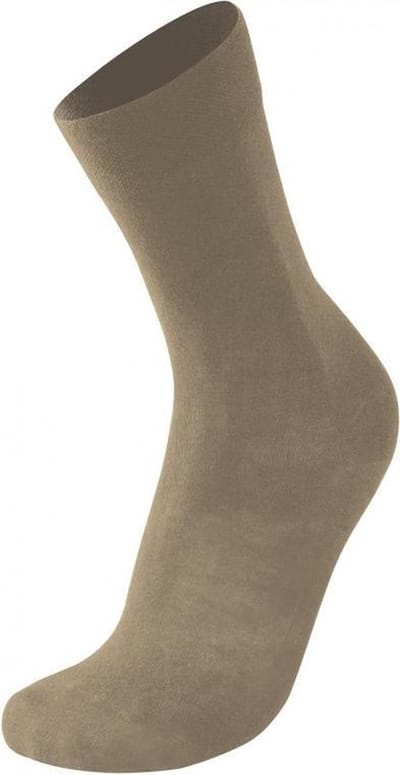 Soga - 2-Pack - Core-Spun Merino - Versterkte Hielteen - Heren / Dames - beige - 35-38 - S15