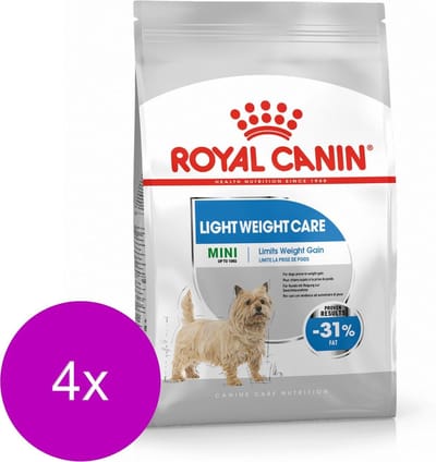 Royal Canin Light Weight Care Mini - Hondenvoer - 4 x 3 kg