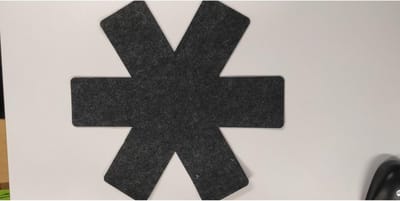 Benson Vilten panbeschermers - set van 2 - 38 cm - voorkomt krassen en beschadigingen