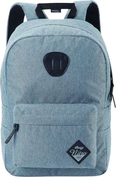 NITRO Vrije tijd rugzak Rugzak met laptopvak Urban Collection Urban Classic Backpack 20L Black Noise Grijs