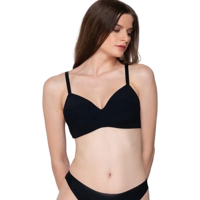 Voorgelakt bh zonder beugels voor dames Luna Secret Sense