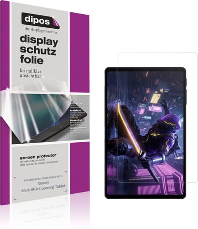 dipos – 2x Beschermfolie geschikt voor Xiaomi Black Shark Gaming Tablet | Krasbestendige & heldere Screenprotector Ultra-Thin