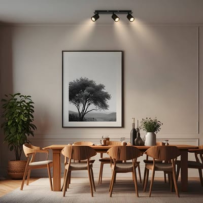 BRILONER Ida - Opbouwspot - plafondspot- GU10 fitting - spotlamp - voor woonkamer - 45cm