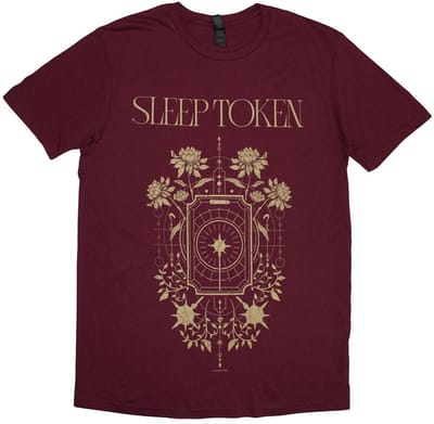 Sleep Token - Caramel Heren T-shirt - S - Rood