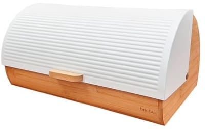 Nordic Broodtrommel van Bamboe met Schuifdeksel - Moderne Keukenoplossing voor Vers Brood en Gebak