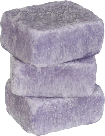Geurstenen Lavendel - 3x25g Aromablokken - Natuurlijke Luchtverfrisser voor Kast, Badkamer en WC - Wax Melts voor Geurbrander