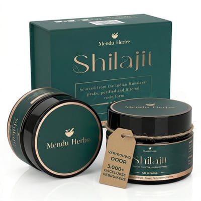 Shilajit 100% Pure 50g Set van 2 Labgetest Himalaya Resin - Tot wel 76% fulvinezuur